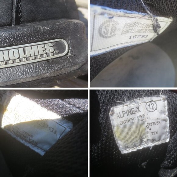 Mike Holmes Workwear Steel Toe Safety Leather Waterproof Work Boots - Size 12. - Picture 15 of 15